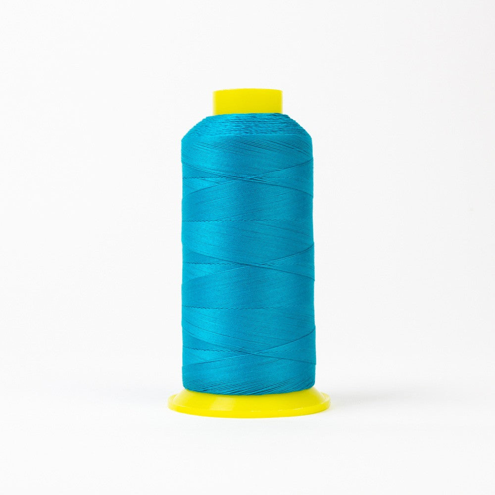 WonderFil Spagetti 12wt Cotton Thread SP005 Turquoise  1200m