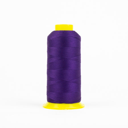 WonderFil Spagetti 12wt Cotton Thread SP007 Deep Royal Purple  1200m