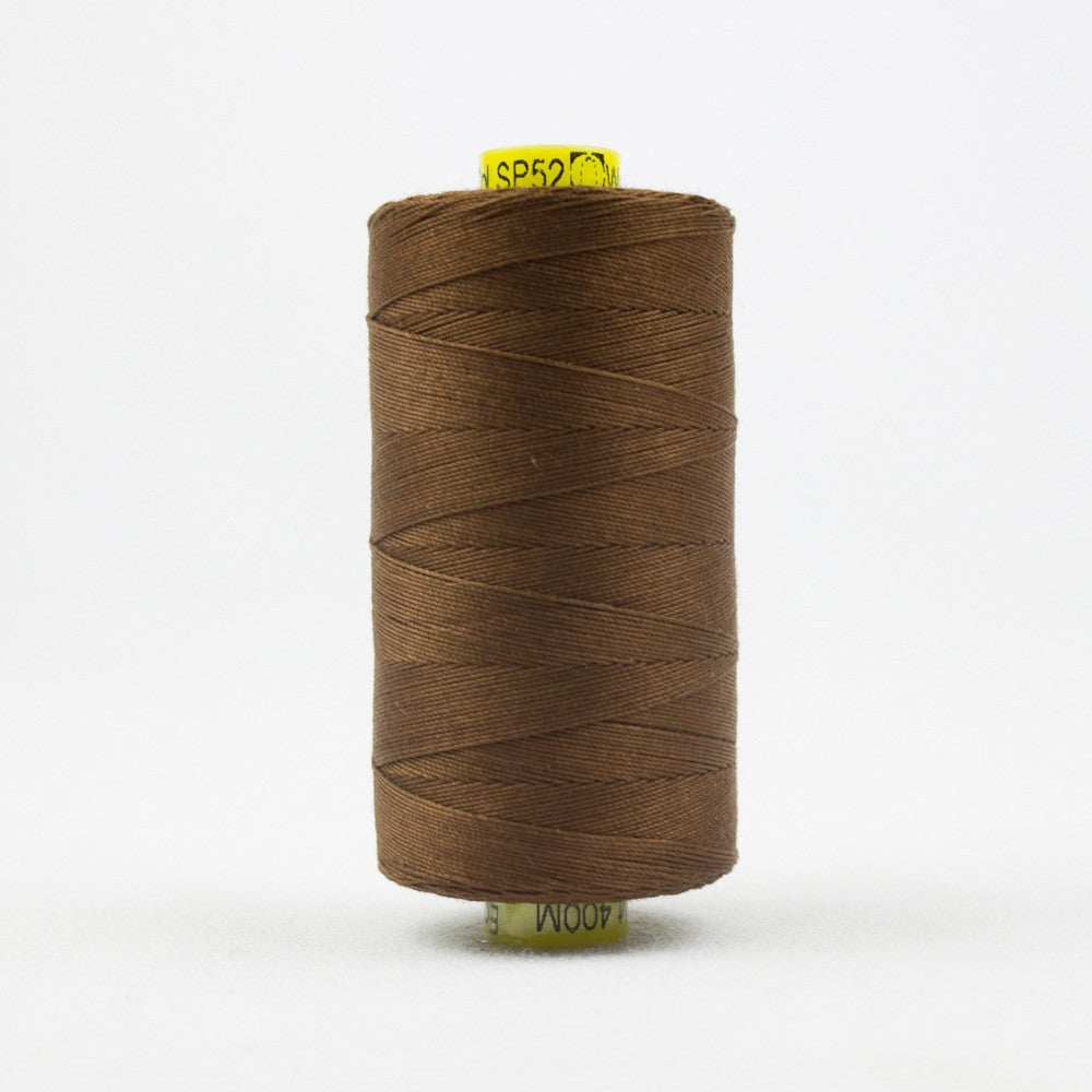 WonderFil Spagetti 12wt Cotton Thread SP052 Milk Chocolate  1200m