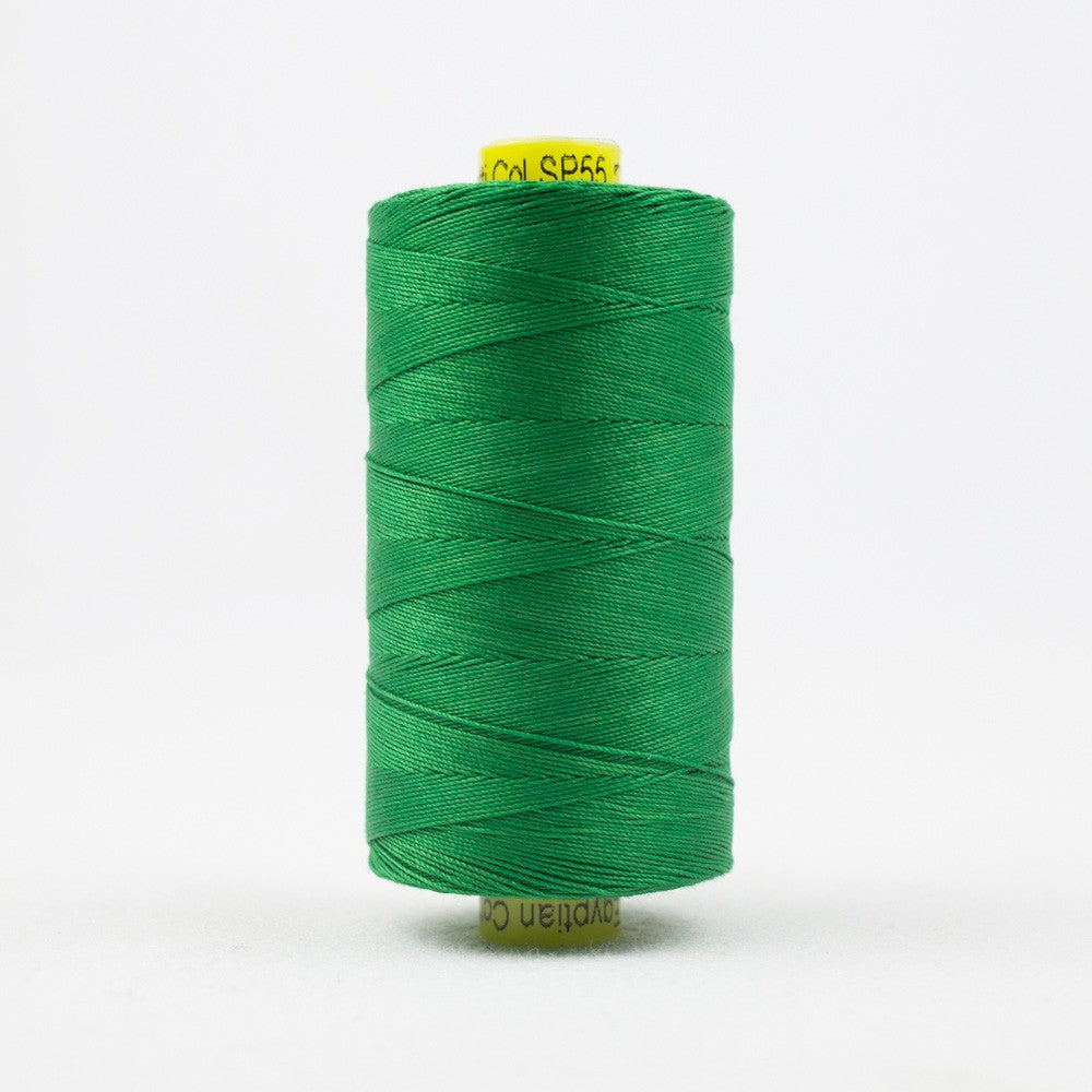 WonderFil Spagetti 12wt Cotton Thread SP055 Grass Green  1200m