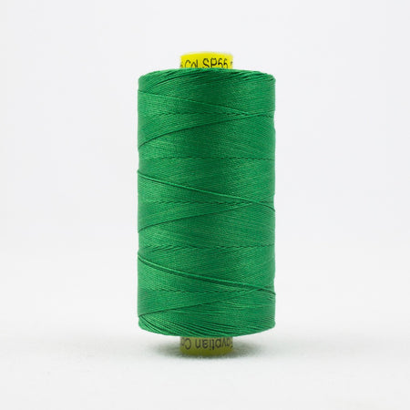 WonderFil Spagetti 12wt Cotton Thread SP055 Grass Green  1200m