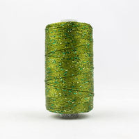 Wonderfil Dazzle 8wt Rayon/Metallic Thread 2235 Avocado  200yd/183m