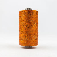 Wonderfil Dazzle 8wt Rayon/Metallic Thread 0027 Orange  200yd/183m