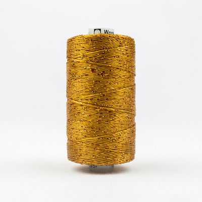 Wonderfil Dazzle 8wt Rayon/Metallic Thread 0328 Golden Brown  200yd/183m