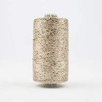 Wonderfil Dazzle 8wt Rayon/Metallic Thread 7102 Ecru  200yd/183m