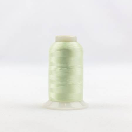 Wonderfil Invisafil 100wt Polyester Thread 601 Pastel Green  2500m Spool