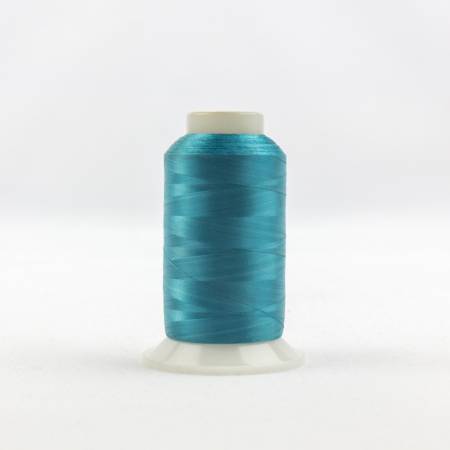 Wonderfil Invisafil 100wt Polyester Thread 713 Aqua  2500m Spool