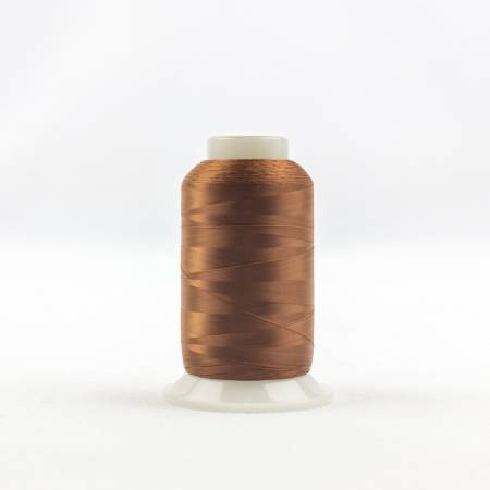 Wonderfil Invisafil 100wt Polyester Thread 722 Cinnamon  2500m Spool