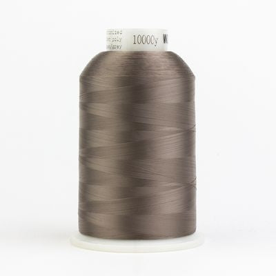 Wonderfil Invisafil 100wt Polyester Thread 114 Brown/Grey  10,000yd Cone