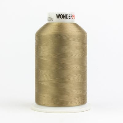 Wonderfil Invisafil 100wt Polyester Thread 464 Tan  10,000yd Cone
