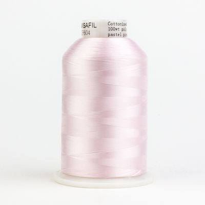 Wonderfil Invisafil 100wt Polyester Thread 604 Pastel Pink  10,000yd Cone