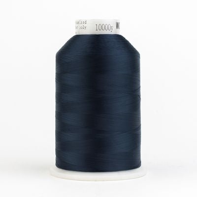 Wonderfil Invisafil 100wt Polyester Thread 608 Navy  10,000yd Cone