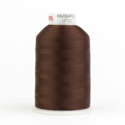 Wonderfil Invisafil 100wt Polyester Thread 722 Cinnamon  10,000yd Cone