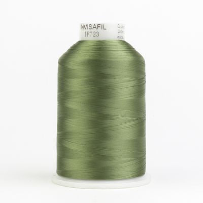 Wonderfil Invisafil 100wt Polyester Thread 723 Eucalyptus  10,000yd Cone