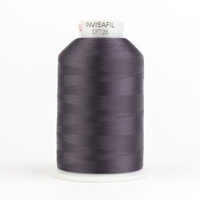 Wonderfil Invisafil 100wt Polyester Thread 726 Dusky Violet  10,000yd Cone