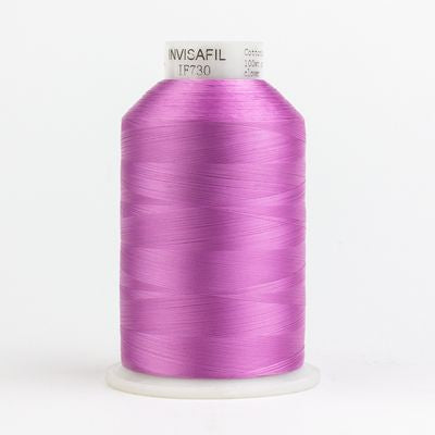 Wonderfil Invisafil 100wt Polyester Thread 730 Clover  10,000yd Cone