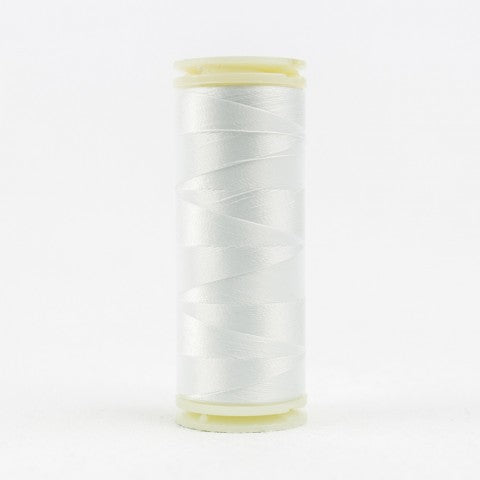 Wonderfil Invisafil 100wt Polyester Thread 104 White  400m Spool