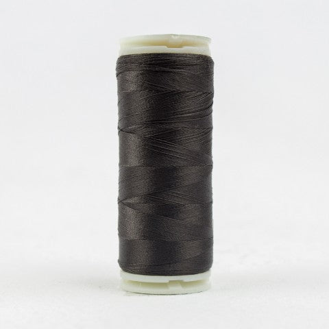 Wonderfil Invisafil 100wt Polyester Thread 168 Charcoal  400m Spool