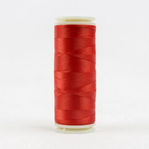 Wonderfil Invisafil 100wt Polyester Thread 202 Red  400m Spool
