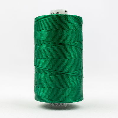 Wonderfil Razzle 8wt Rayon Thread 0100 Ever Green  250yd/229m
