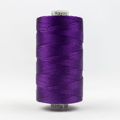 Wonderfil Razzle 8wt Rayon Thread 0124 Purple  250yd/229m