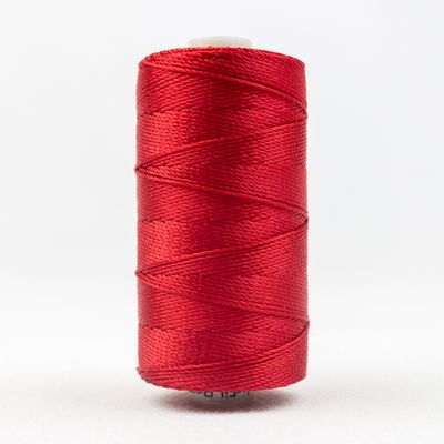 Wonderfil Razzle 8wt Rayon Thread 1267 Tomato Red  250yd/229m