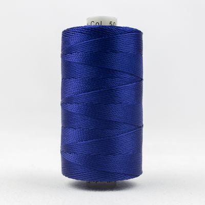 Wonderfil Razzle 8wt Rayon Thread 0050 Dark Blue  250yd/229m