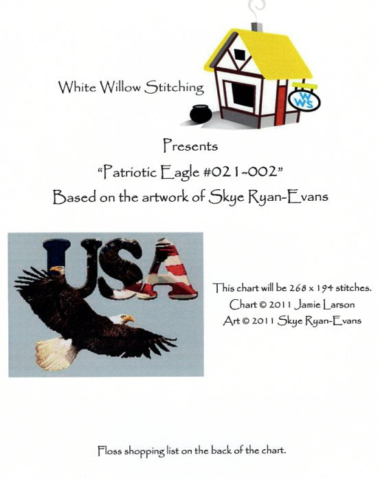 Patriotic Eagle – Red Rock Threads