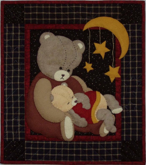 Baby Bear Wall Quilt Kit from Rachels of Greenfield