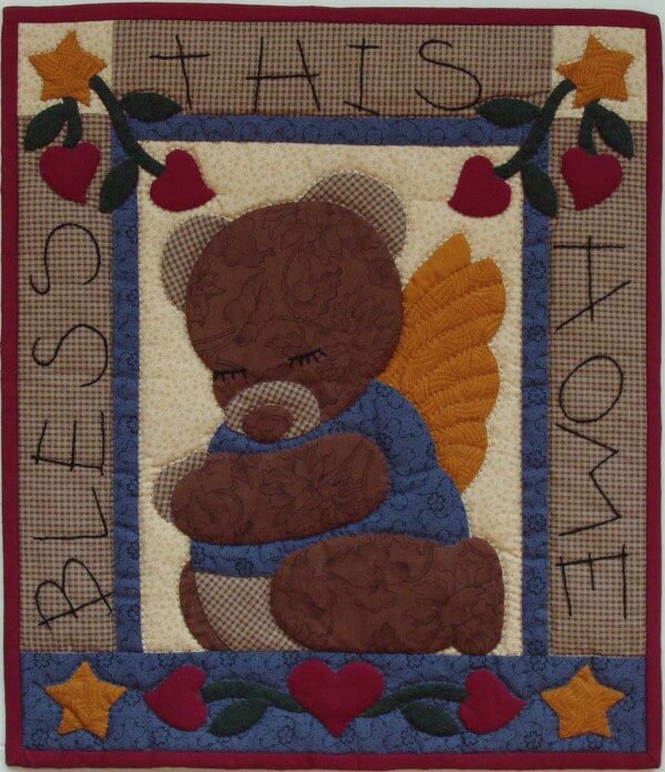 Bear Blessing Wall Quilt Kit from Rachels of Greenfield