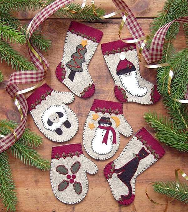 Christmas Woolens Christmas Ornament from Rachels of Greenfield