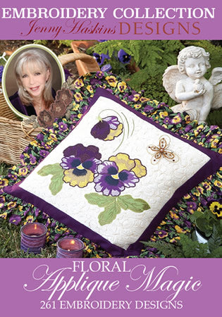Jenny Haskins Designs: Floral Applique Magic
