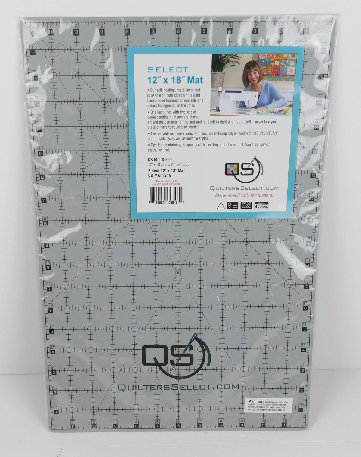 Quilters Select Rotary Mat qs-mat12x18