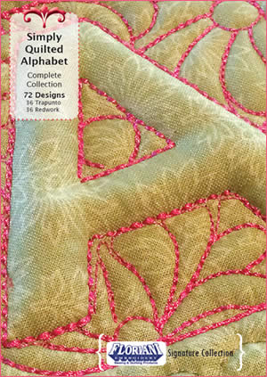 Simply Quilted Alphabet Floriani Signature Design Collection